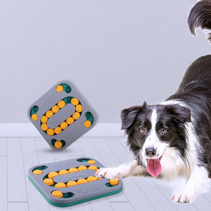 Brain teaser game for canines 
