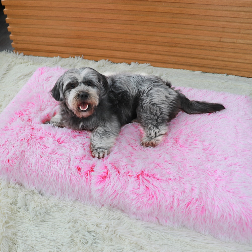 Warm Faux Fur Dog Bed