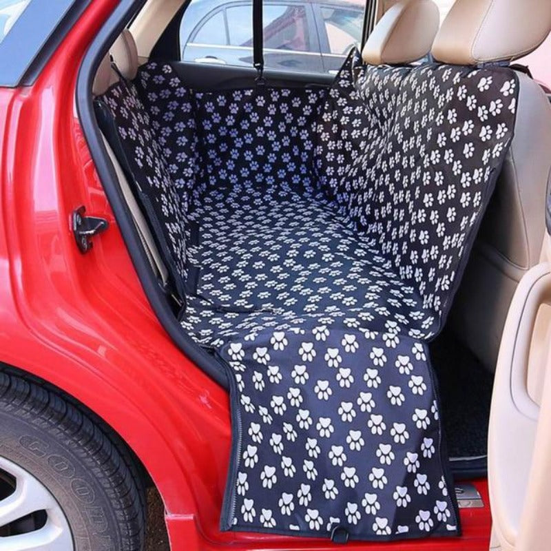Cloud Printed Dog Car Back Seat Cover