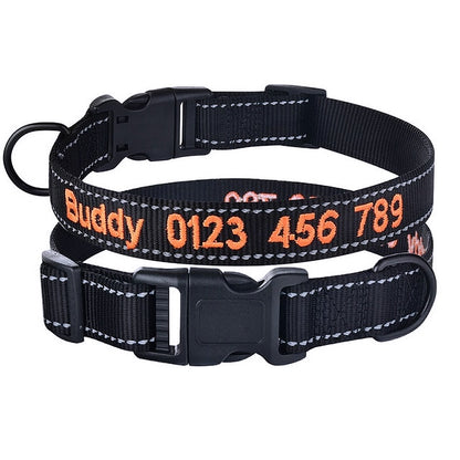 Adjustable and secure pet-collar option 