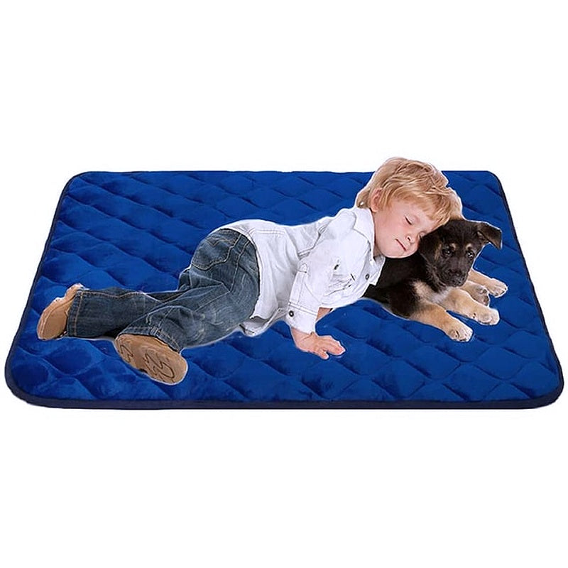 Cushioned pet mat