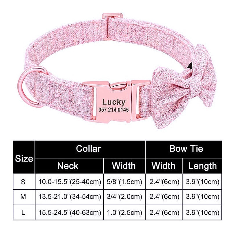 Custom printed dog collar
