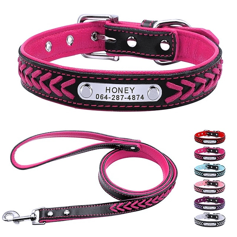 Handcrafted braided collars for pets 