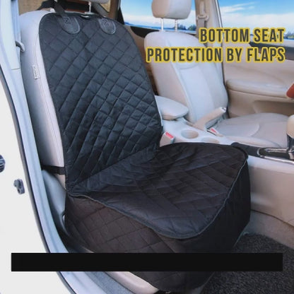 Introducing our Waterproof Dog Car Seat Cover - the ultimate solution to protecting your car seats while ensuring your furry friend travels in comfort! Say goodbye to pet hair, mud, and water damage with this durable cover featuring a non-slip backing for a secure fit. Made from soft and comfortable material, it guarantees your dogs utmost relaxation during every ride. Installing is a breeze with buckle straps, anchors, and side flaps that stay put even on bumpy drives. And when it needs cleaning? Simply to