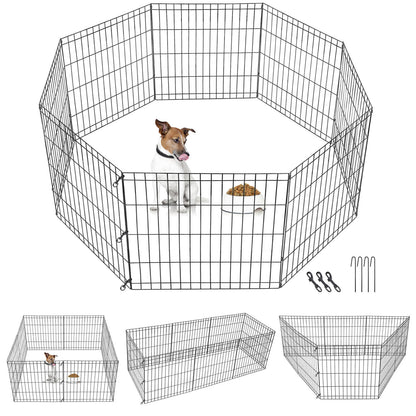 Dog Foldable Playpen Gate