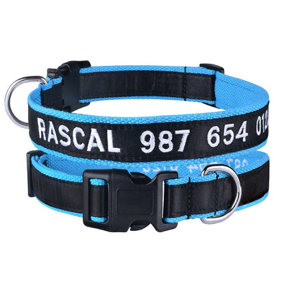 Personalized dog collar 