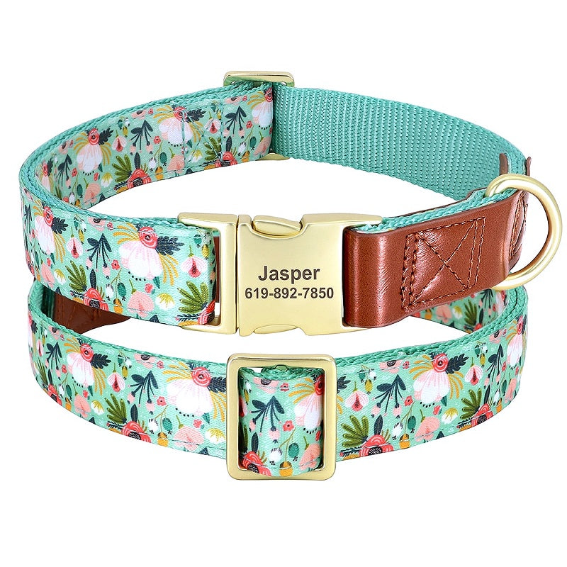 Stylish Floral Design for Fashionable Pets 