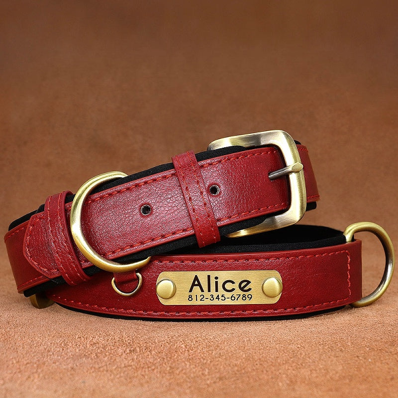 Leatherdogcollar 