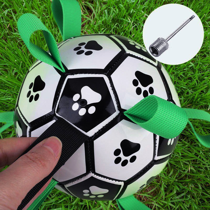 Dog Interactive Soccer Ball with Grab Tabs