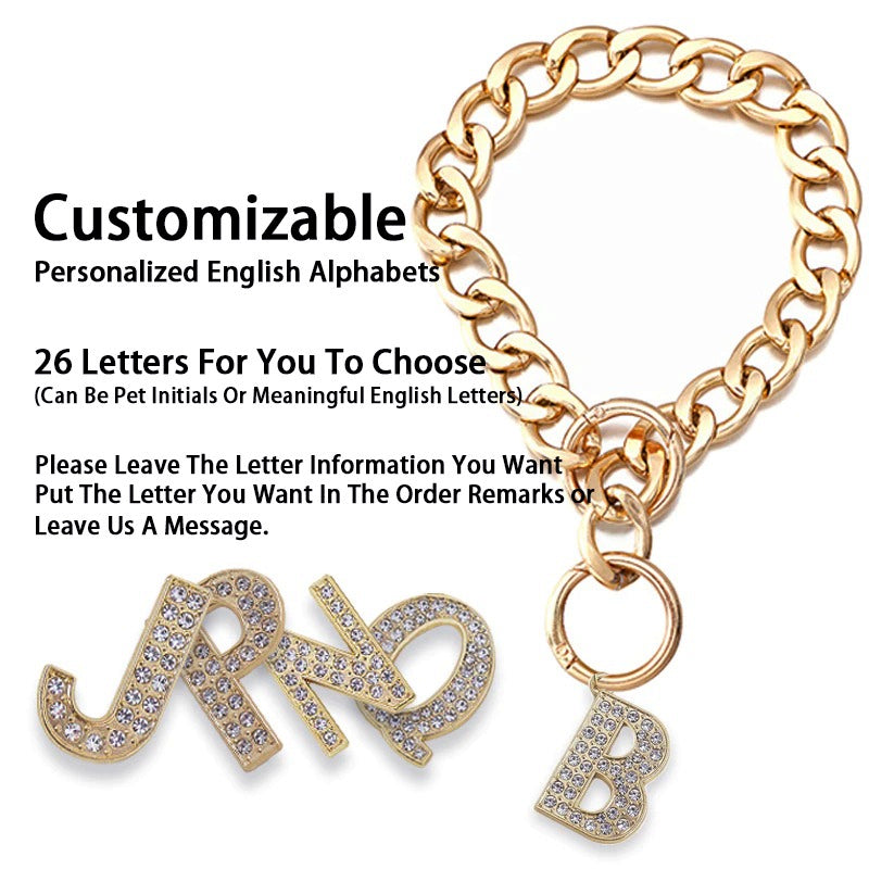 Personalized Dog Thug Chain Necklace