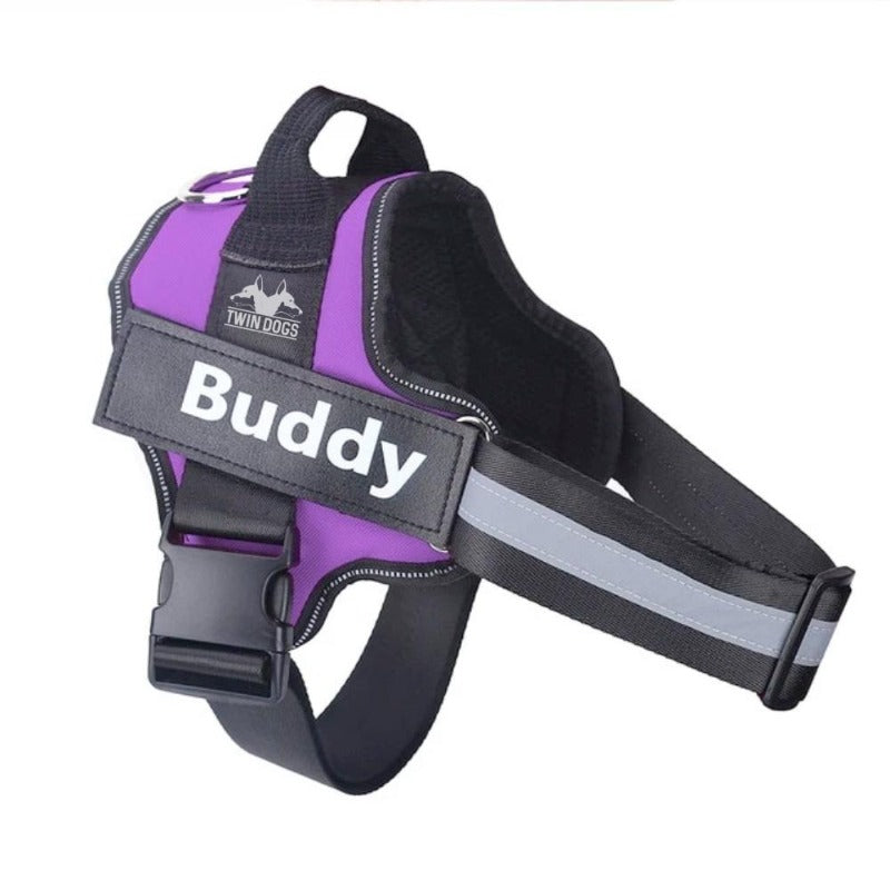 Personalized No Pull Reflective Harness