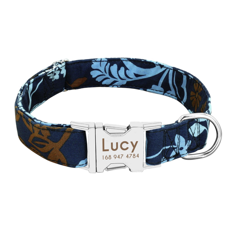 Personalized Nylon Dog Collar