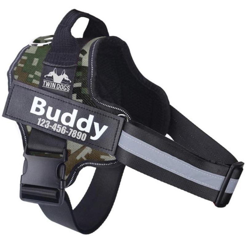 Personalized No Pull Reflective Harness