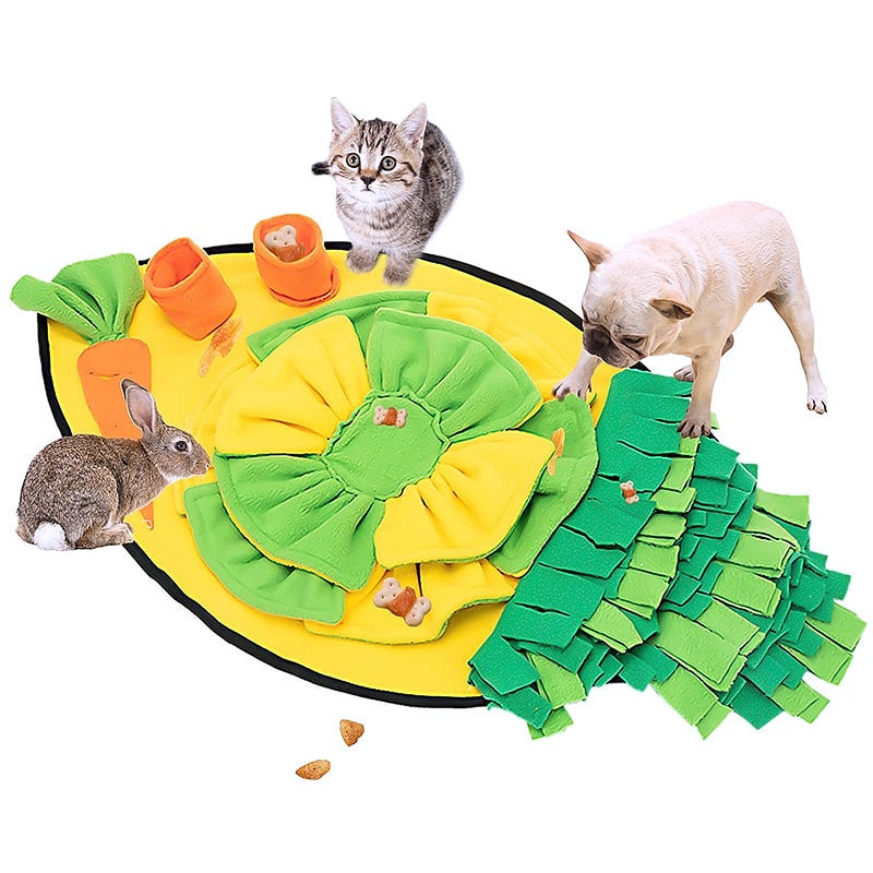 Snuffle mat for dogs