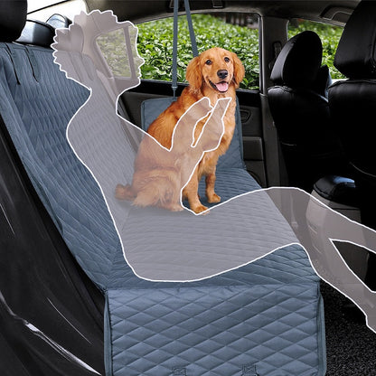 Mat for safety and comfort during car rides with pets