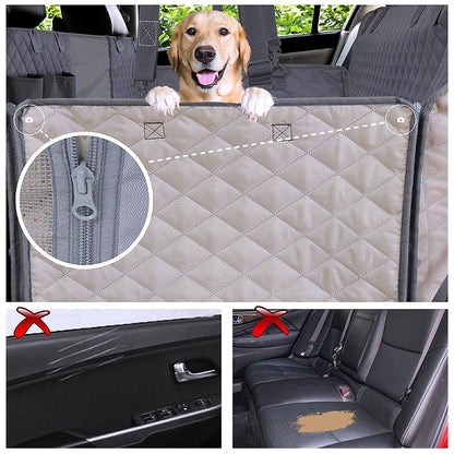 Mat for safety and comfort during car rides with pets