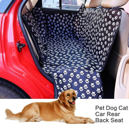 Cloud Printed Dog Car Back Seat Cover